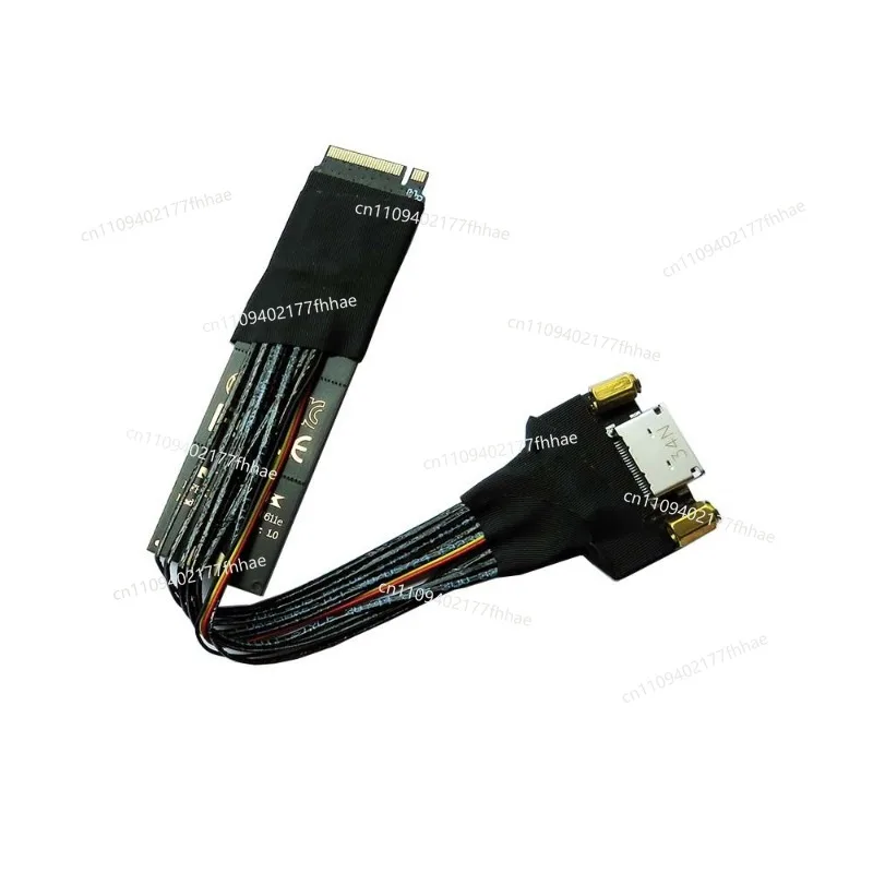 NVMe M.2 To Oculink SFF-8611 SFF-8612  PCIe 4.0 Adapter Cable