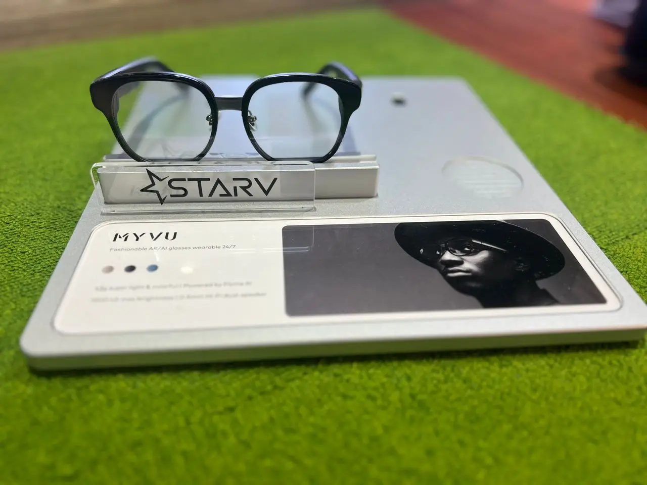 نظارات StarV MYVU Meizu AR الذكية 43 جرام دعامة صوتية خفيفة في الوقت الحقيقي ترجمة نصائح مساعد المؤتمر نظارات ذكية AI