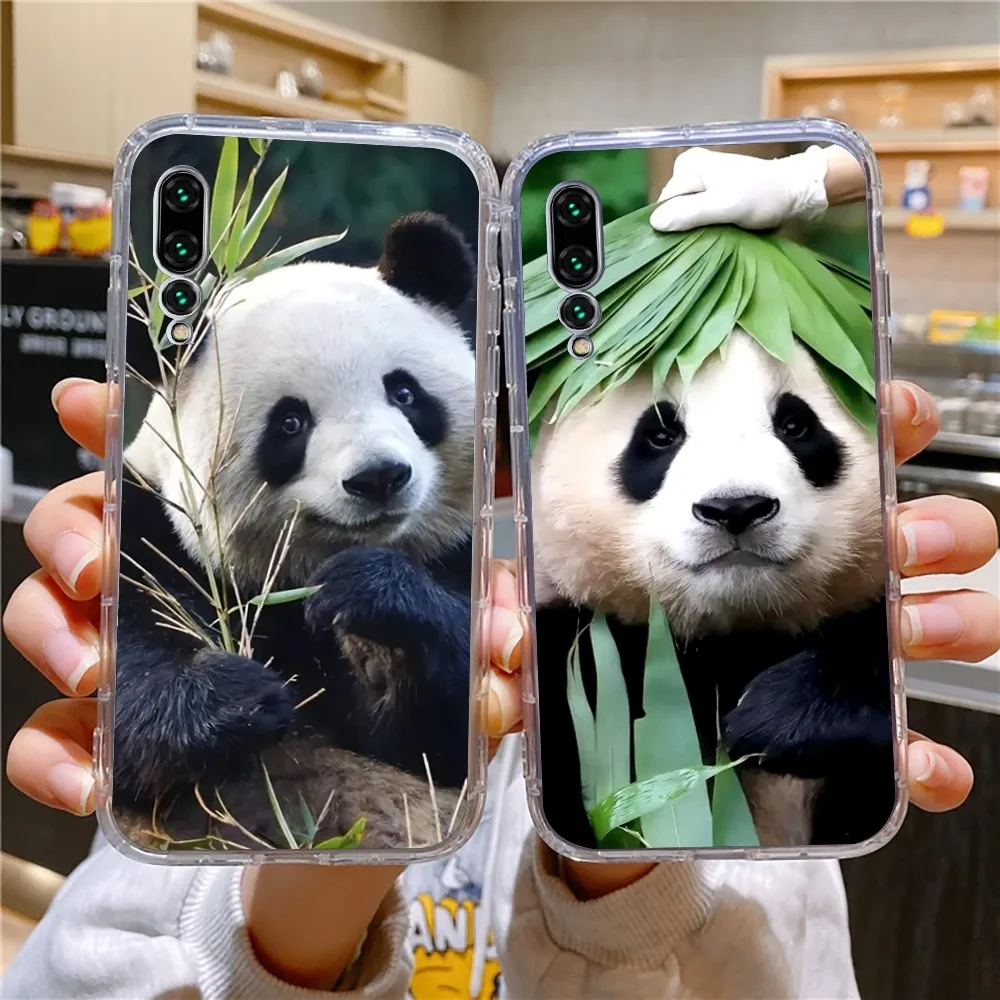 Fubao Cute Panda Phone Case For Xiaomi 11 Redmi Note 11 5G 8T 9A 9 10T Note8Pro Note9 12SUltra Transparent Case