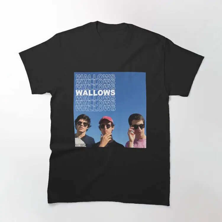 Inspired Wallows Band Members Text Black Unisex S-234XL T-Shirt TE599