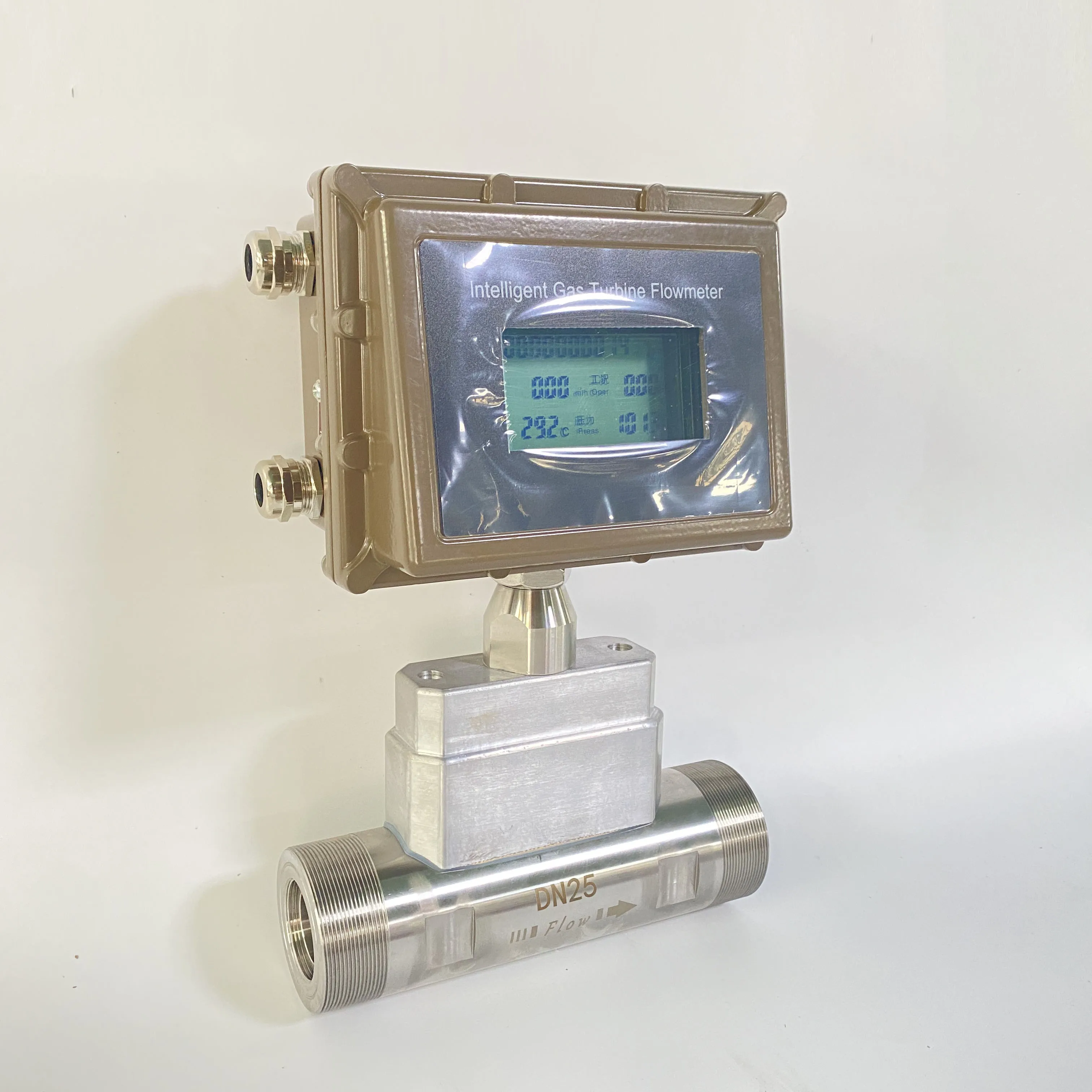 

Hot Sale 1.0% Accuracy Natural Flow Meter Turbine Flowmeter Sensor