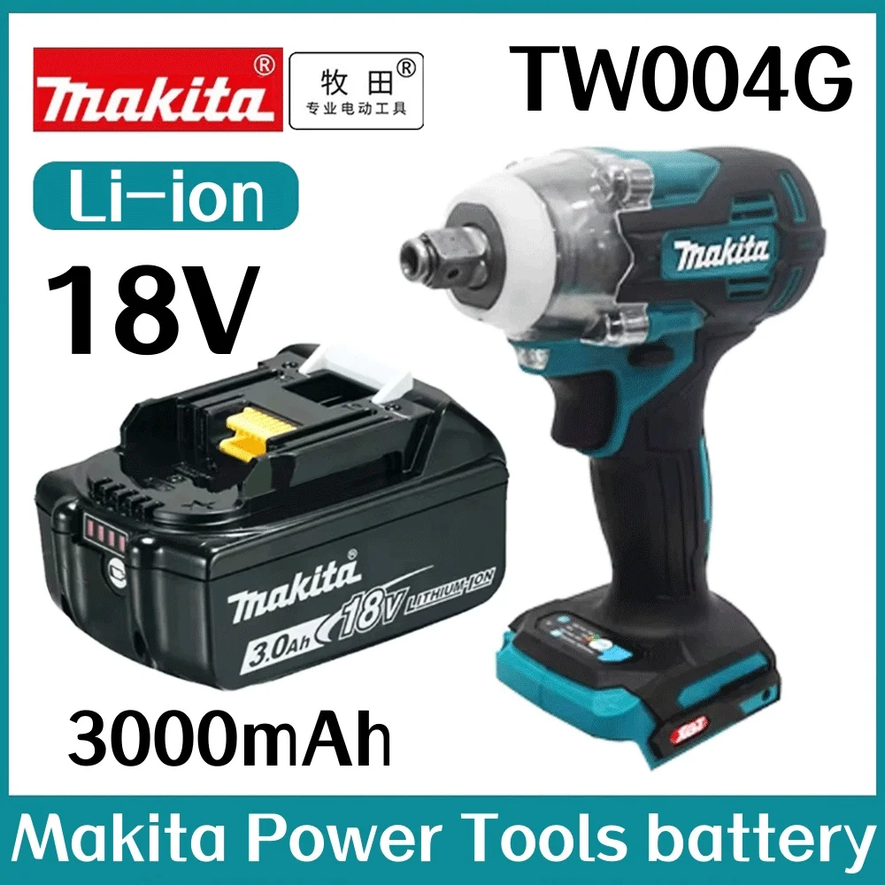 

Makita TW004G Rechargable Drill Driver machine Screwdriver Machine Brushless Electric Screwdriver TW004 18V Electric Wrhench