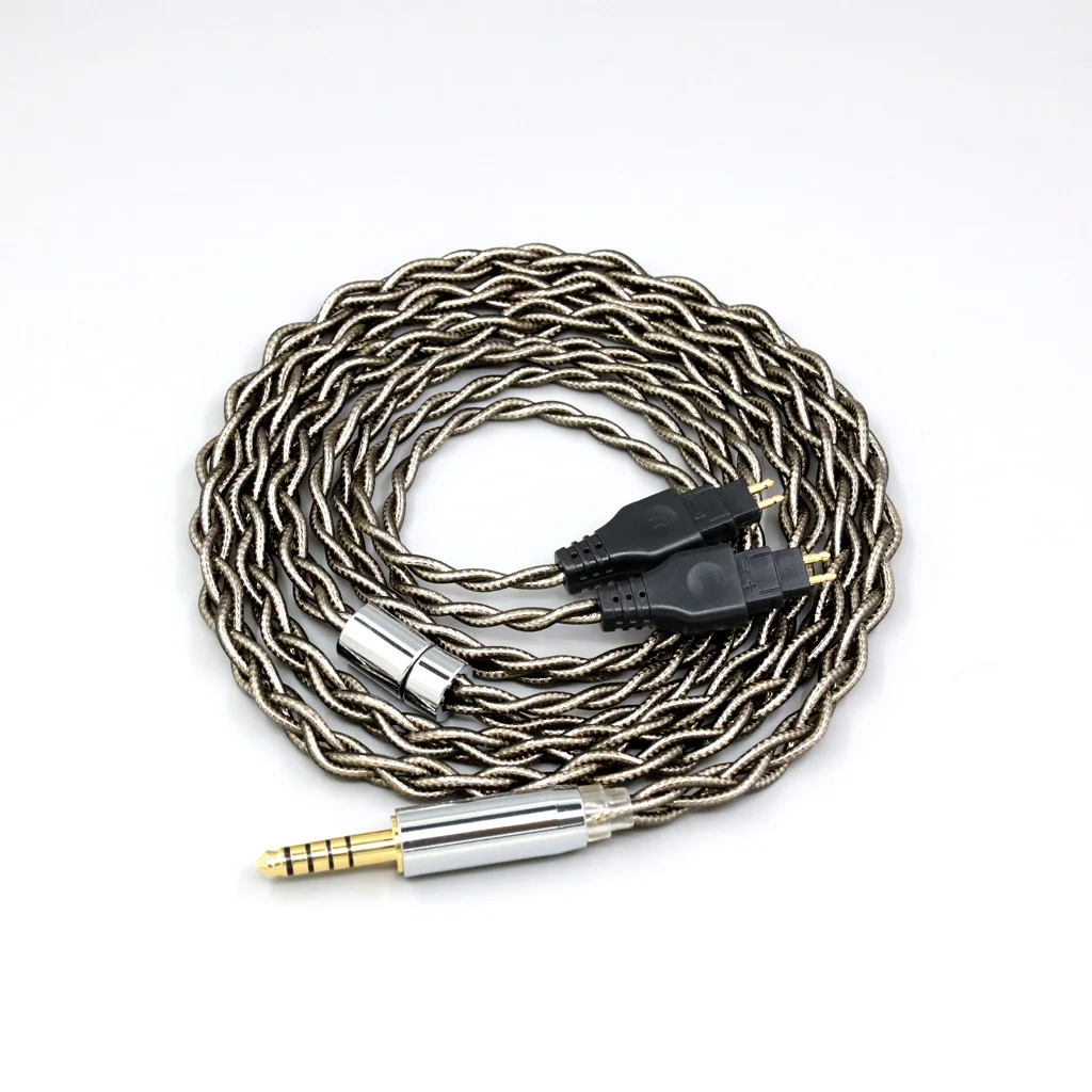 99% Pure Silver Palladium + Graphene Gold Earphone Cable For Sennheiser HD580 HD600 HD650 HDxxx HD660S HD58x HD6xx LN008191