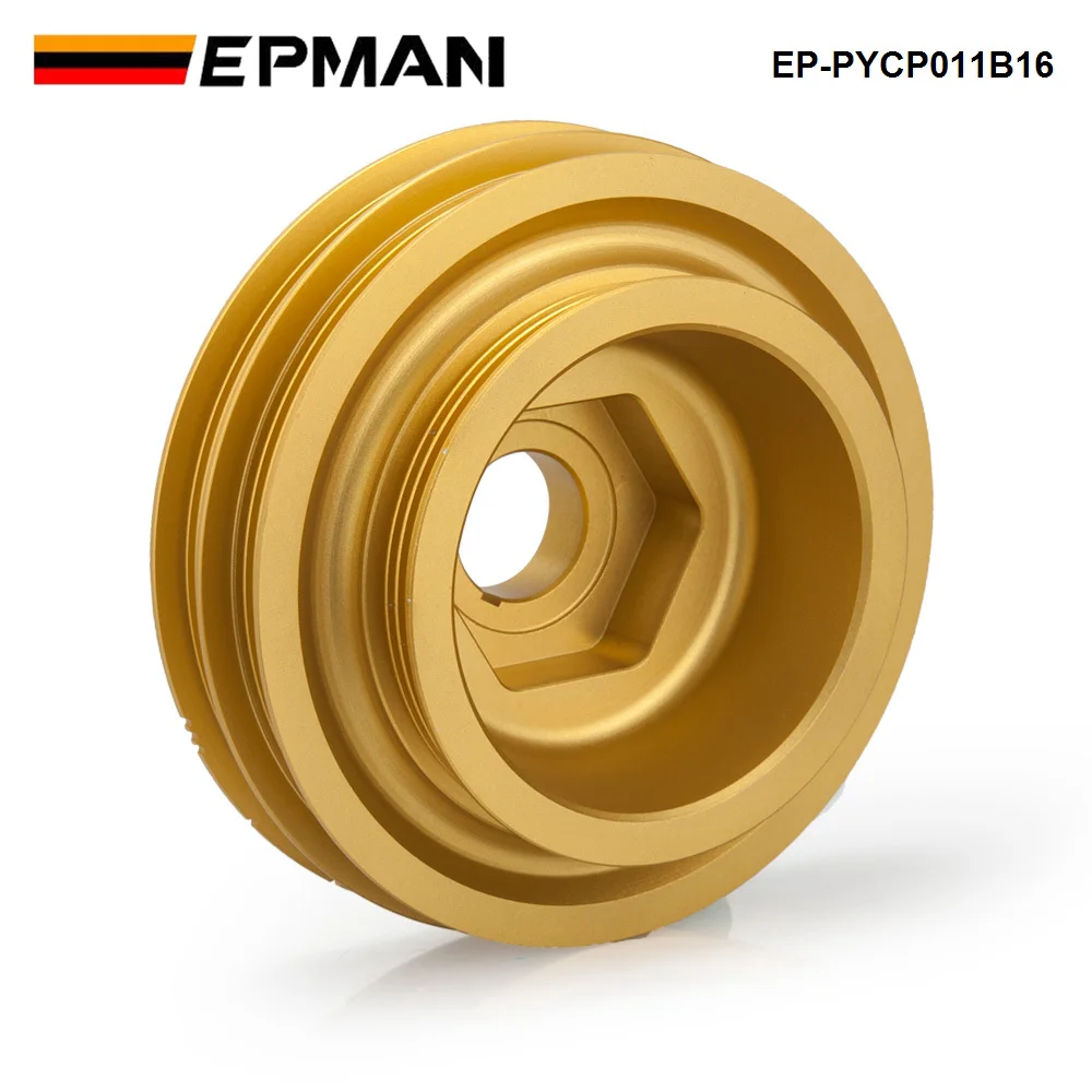 รีวิว EPMAN Racing Light Weight Aluminum Crankshaft Pulley สำหรับ Honda Civic Si Integra B-Series 99-00 EP-PYCP011B16