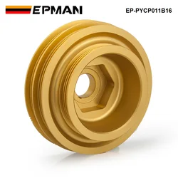 EPMAN Racing Light Weight Aluminum Crankshaft Pulley For Honda Civic Si Integra B-Series 99-00 EP-PYCP011B16
