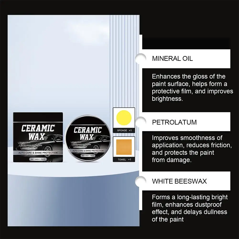 Agentes de polimento de pintura de revestimento de carro manutenção cera cristal chapeamento revestimento polonês auto anti risco reparação removedor cera cuidados com o carro