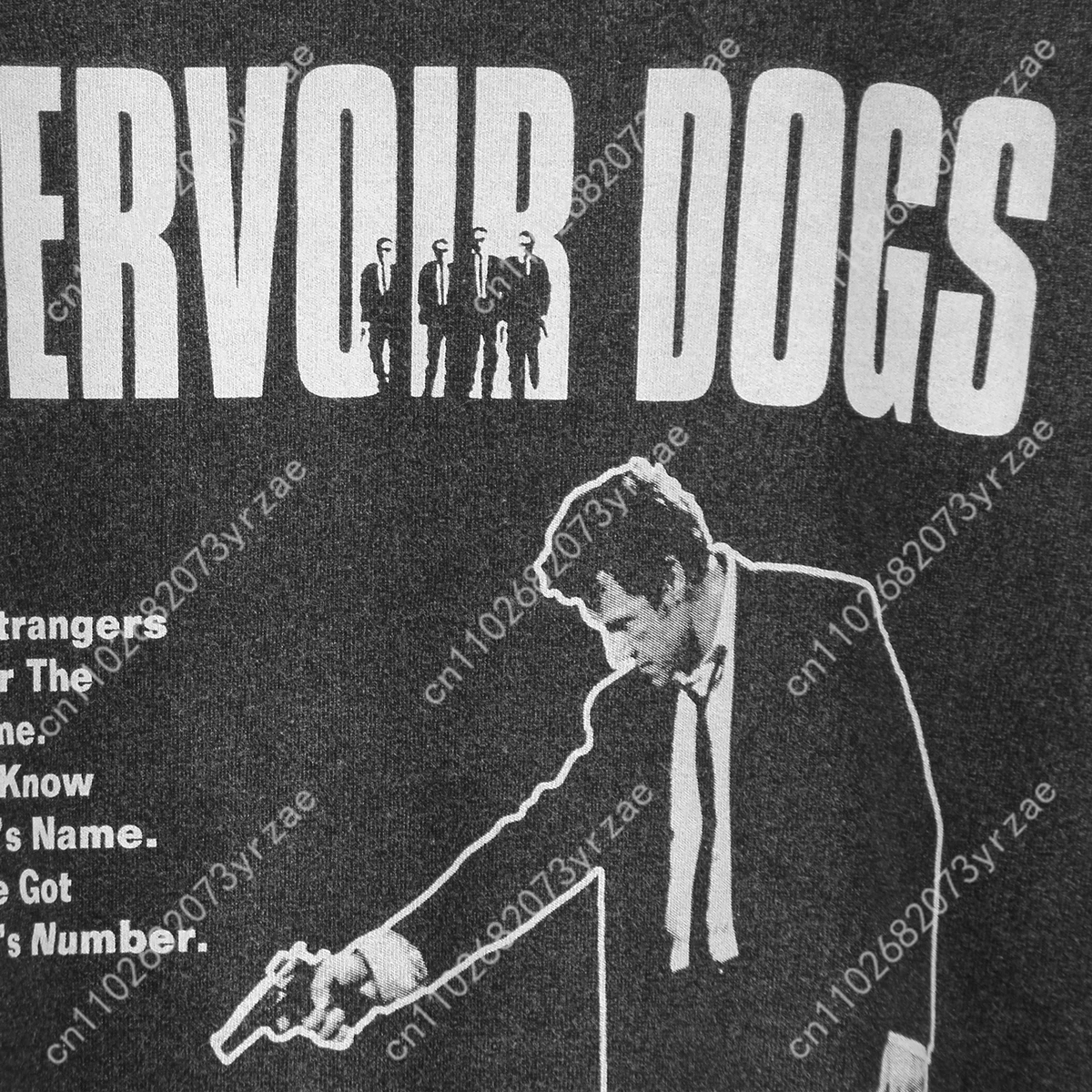 Camiseta de lavado Retro de perros Reservoir, camiseta Vintage de alta calidad para hombre y mujer, camiseta de moda de manga corta de algodón, Tops suaves y transpirables