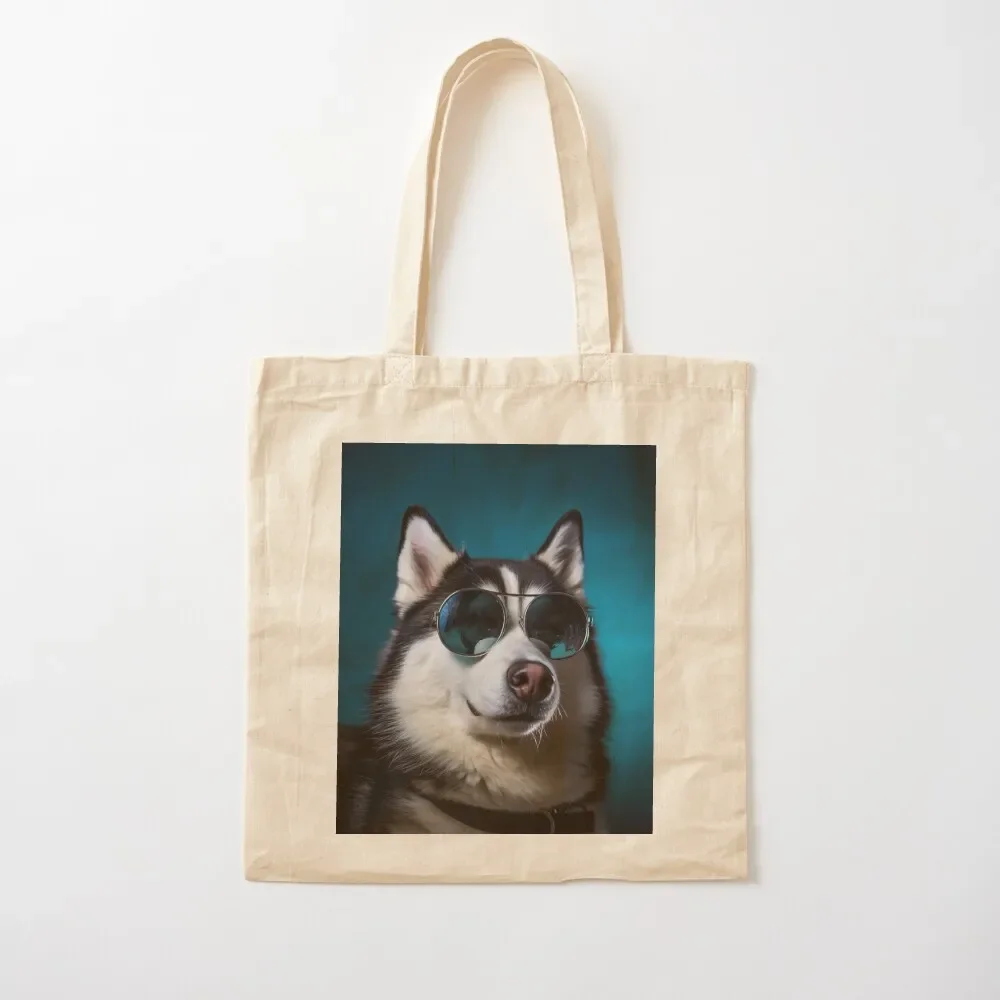 

Mr Siberian Husky Tote Bag hand bag ladies Candy bags Tote Bag