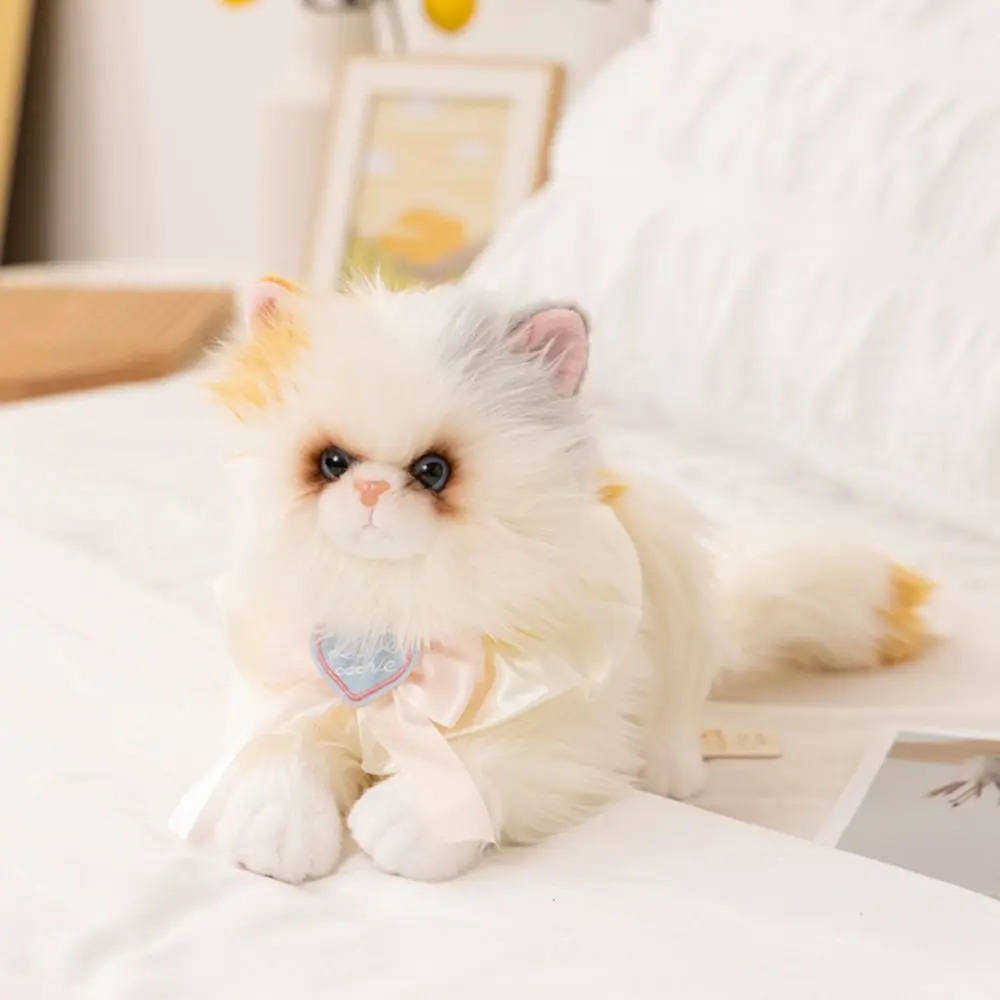 

New Realistic Cat Simulated Puppet Cat Backpack Soft Fluffy Cute Cartoon Backpack Cat Backpack Travel Storage