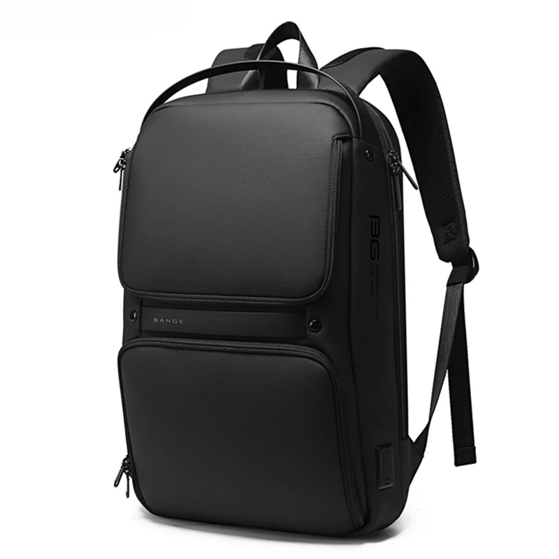 Original Unique Design Multi-Layer Space Business Backpack for Men and Teens, USB Charging 15.6-Inch Laptop Travel Backpack