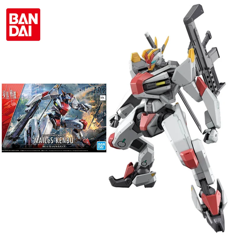 

Набор моделей Bandai Gundam аниме Фигурки HG 1/72 Майлс кенбу Byakuchi AMAIM Подлинная Модель Аниме Фигурки игрушки для детей