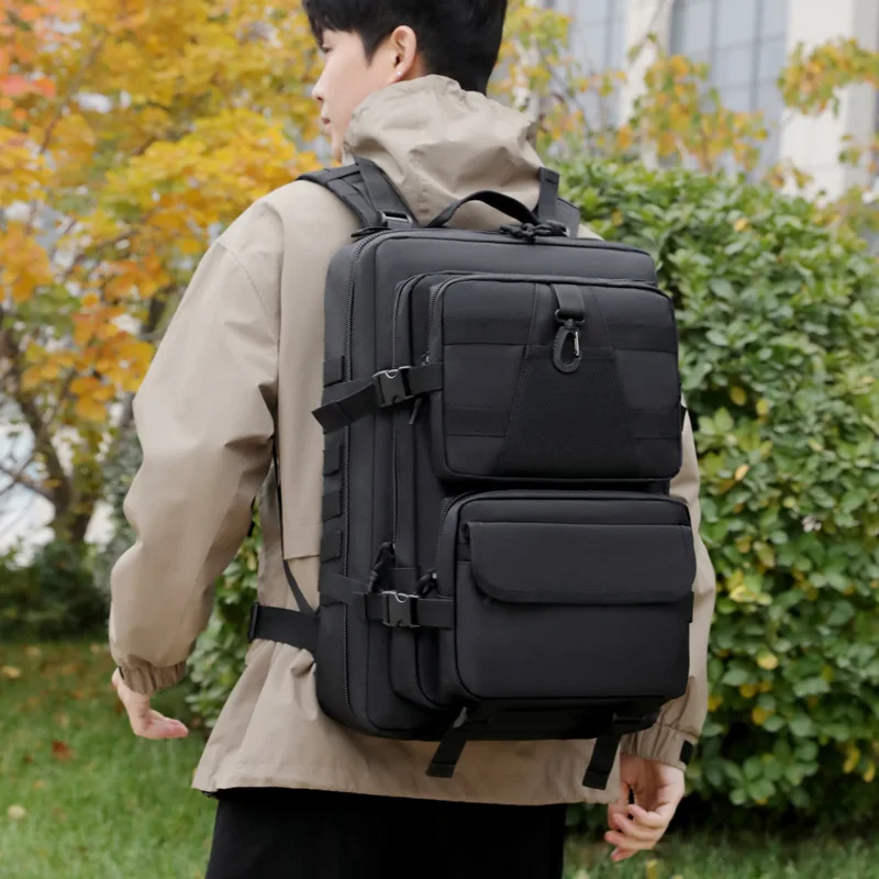 Durable Military Style Backpack Tactical Backpack for Hiking,Multi-Purpose Outdoor Sports Camping Travel Bag,Daypack for Men