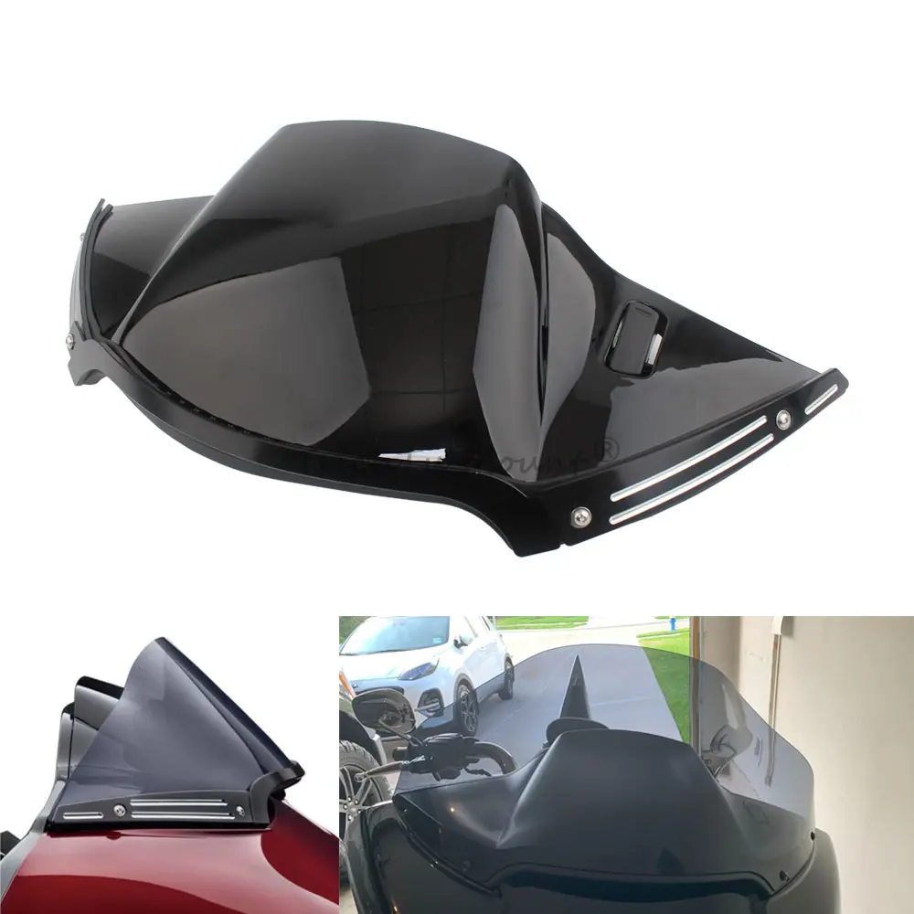For Harley Road Glide Ultra CVO/SE Limited Special FLTRX 2015-2025 Motorcycle ABS Adjustable Inner Fairing Air Duct Kit