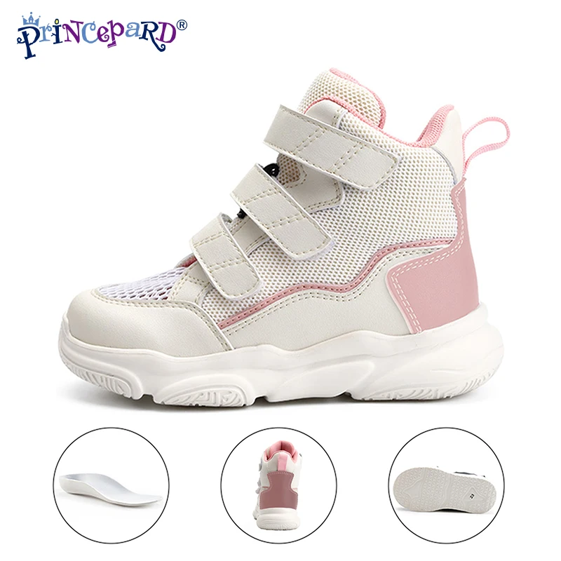 Girl Boy Orthopedic Shoes Autumn Summer Super Light Breathable Footwear High Back Arch Support Sneakers with Corrective Insoles