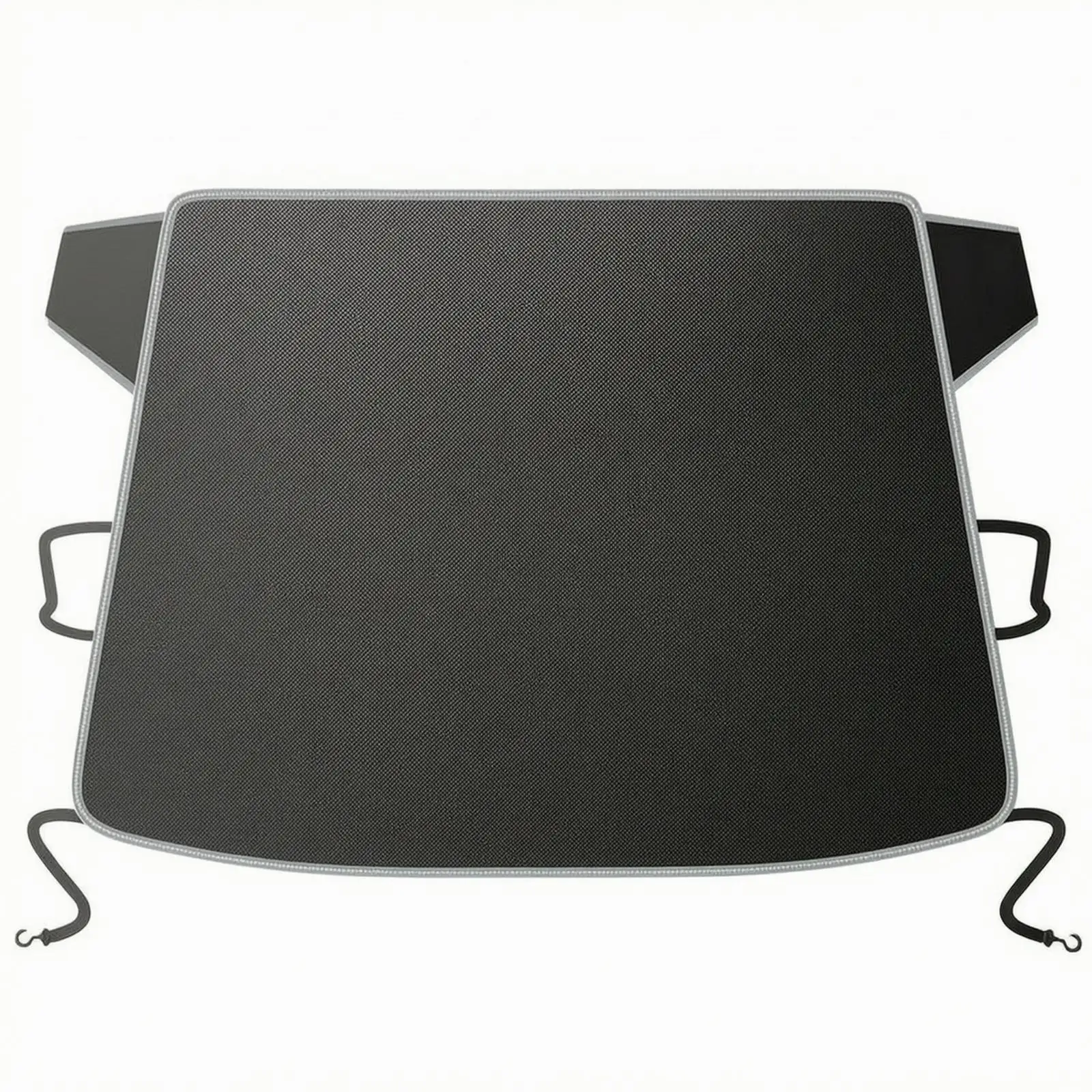 Winter Windshield Cover for Car Snow Ice Shield with Hook Fasteners Reflective Border Trim