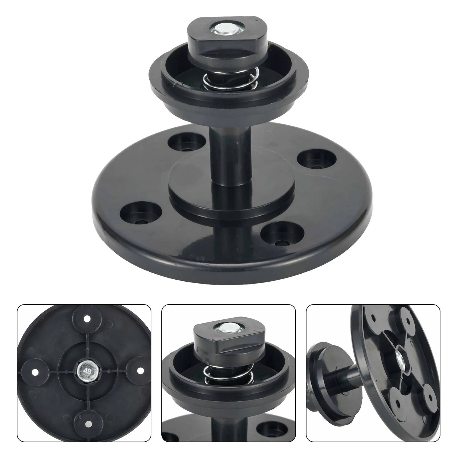 Soporte de hilo de soldadura MIG, 1 unidad, para ambos, 1KG y 5KG, amortiguación de ejes de disco alimentador de alambre para máquinas de soldadura con protección de Gas