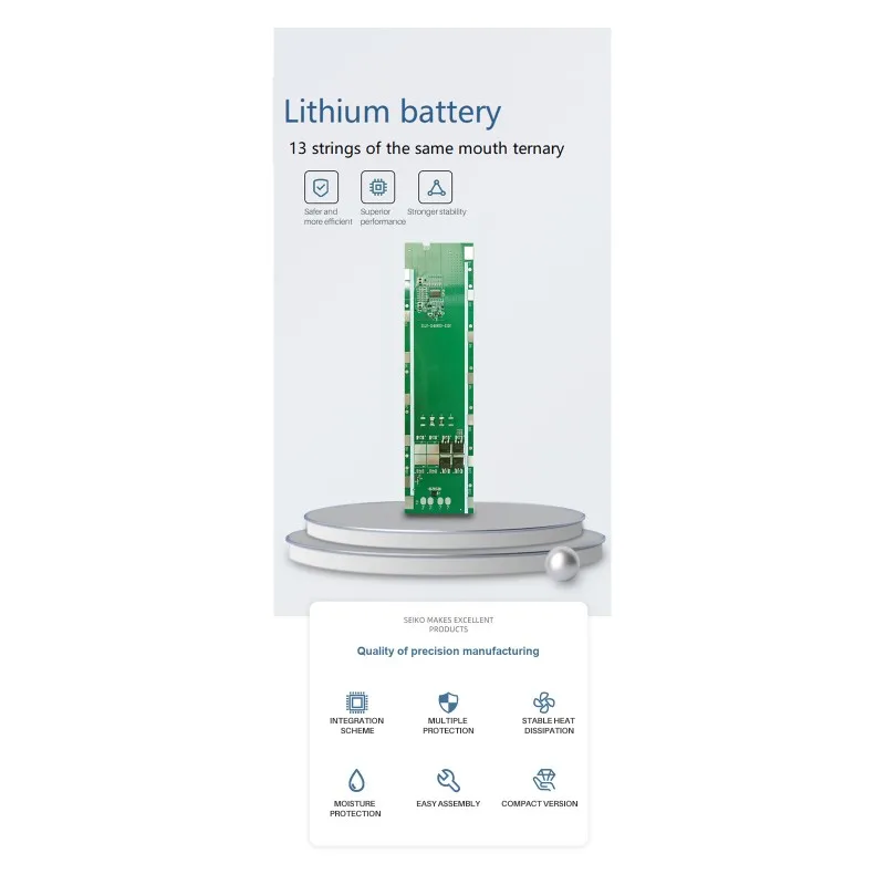 13 String Ternary 48V Lithium Battery Protection Board Integrated Circuitry