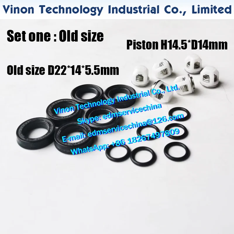 TZ-310 water pump waterproof ring set old size D22/ new size D20, hole drill machine high-pressure water pump sealing ring