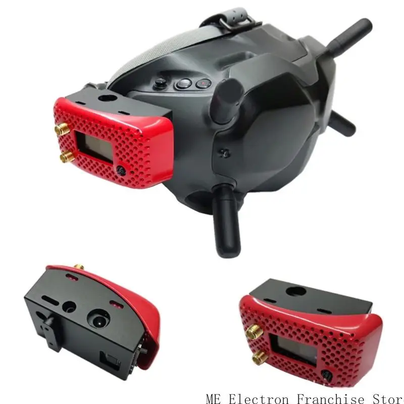 Advanced 5.8G RX Port Digital to Analogs Module for FPV Goggles Featuring Real Time Voltages Monitoring