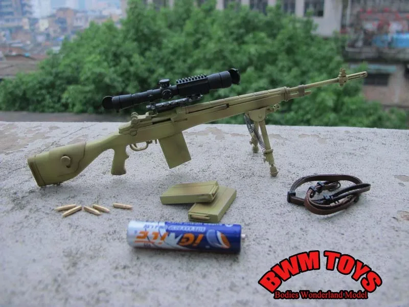 16 rodzajów 1/6 w skali plastikowy zestaw wojskowy Mini 98K karabin SVD SVDS USMC mr 200 MK13 broń snajperska pasuje do 12 ''figurka