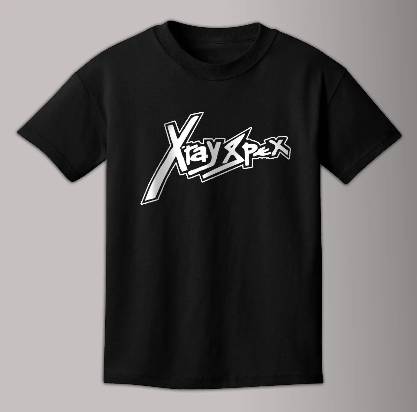 

Футболка с логотипом рок-группы X Ray Spex, черная, унисекс, S-3XL