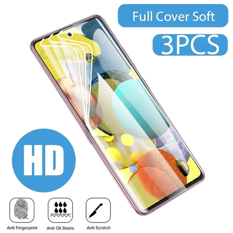 3Pcs Hydrogel Film Screen Protector For Nokia C10 C12 Plus C20 C21 C22 C30 C31 C32 C110 C200 C300 G21 G11 G20 G42 5G G22