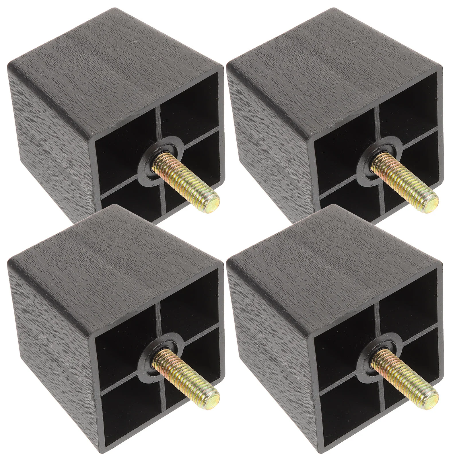 

4 шт., круг для дивана, резиновые пластиковые ножки для дивана, усиленный шкаф, стол, мебель для патио, замена ножек для черного цвета