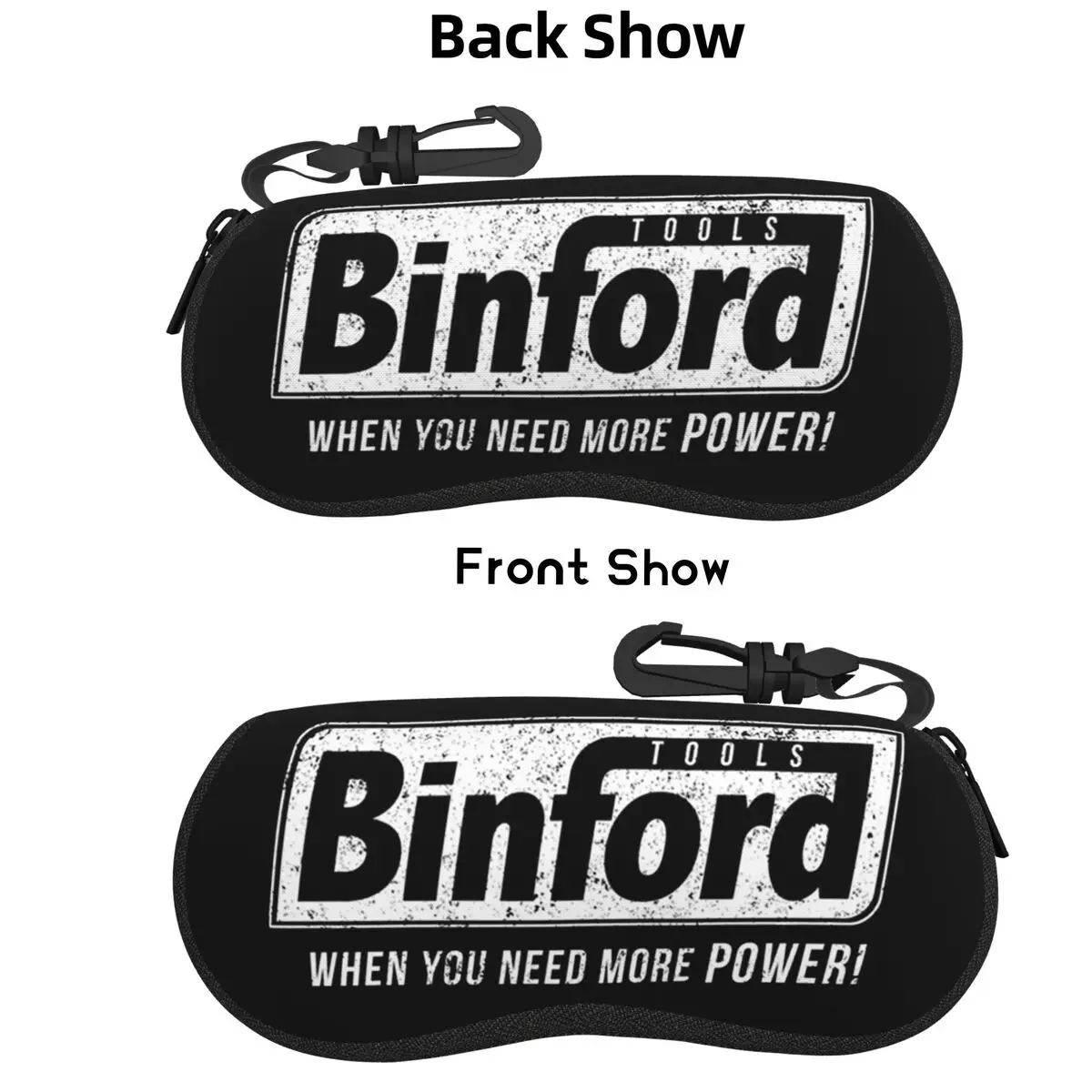 

Binford Tools чехол для очков, защитный чехол для солнцезащитных очков, коробка для женщин и мужчин, мягкая сумка для очков, сумка