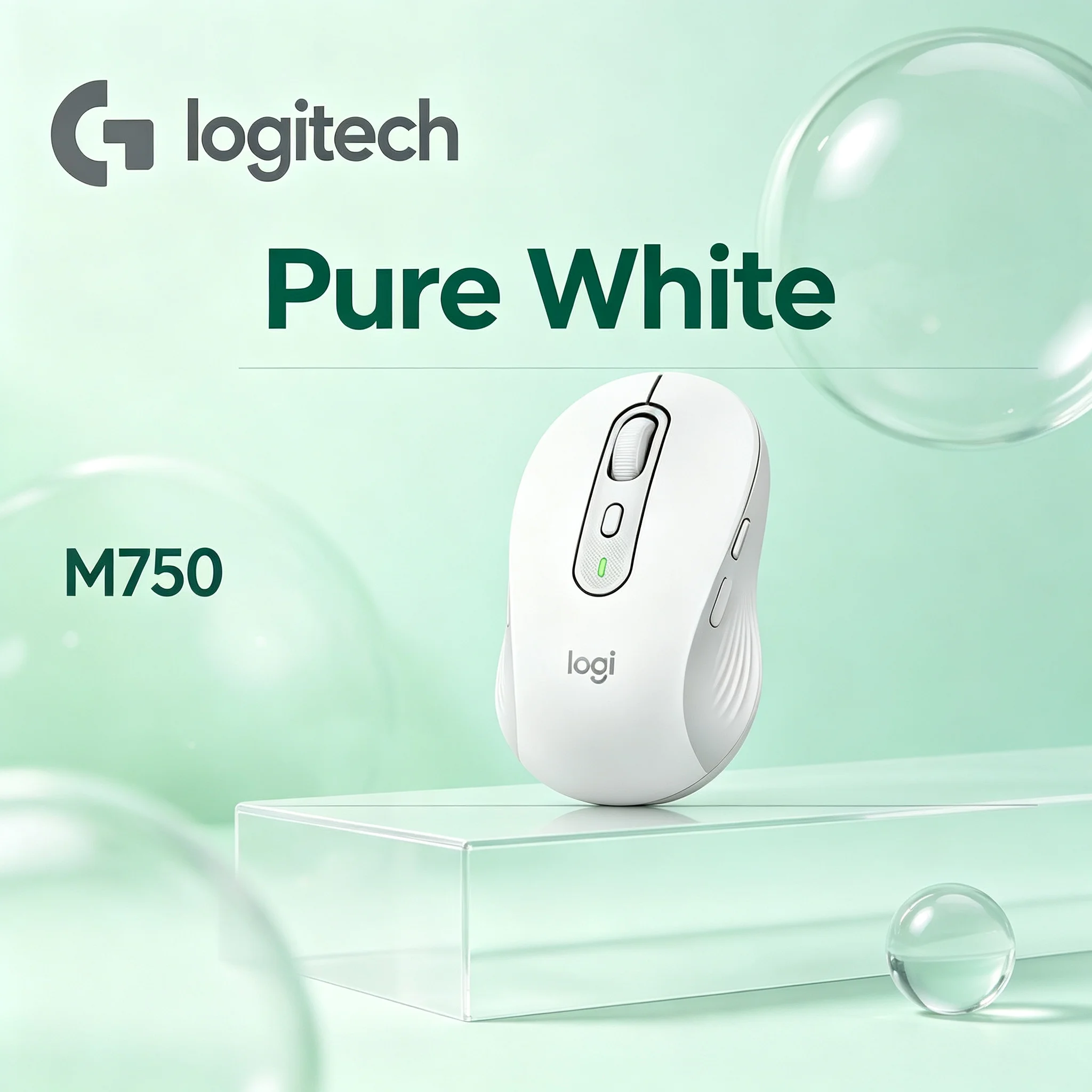 Logitech Signature Plus M750 Wireless Mouse Multi Platform Support Windows mac ChromeOS Linux