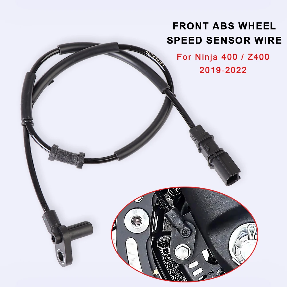 

For Kawasaki Ninja 400 Ninja400 Z400 Z 400 2019-2022 Motorcycle ABS Wheel Speed Sensor Wire Front Wheel Signal Line Accessories