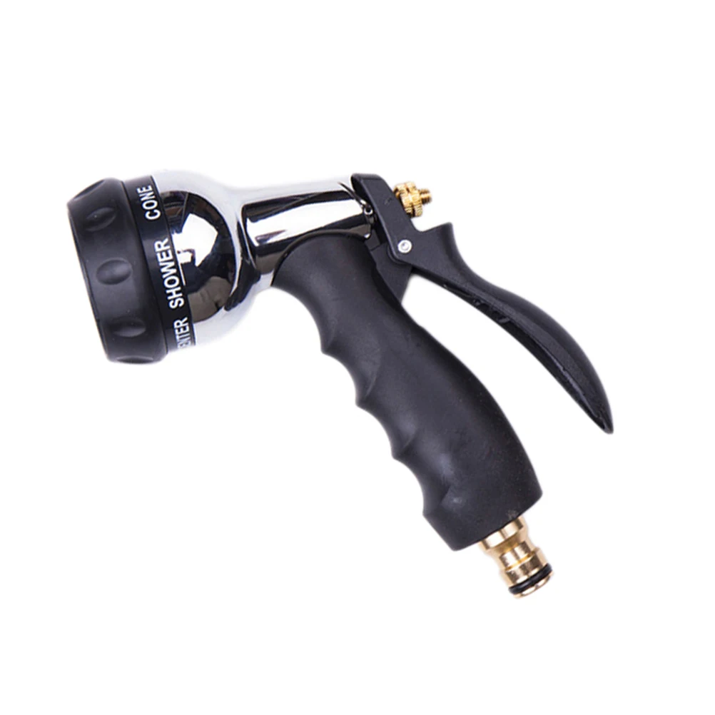 

Garden Hose Nozzle High Pressure Water Sprayer Anti Leak Comfort Grip Effort Saving Powerful Spray Wash Car Pets hose nozzle