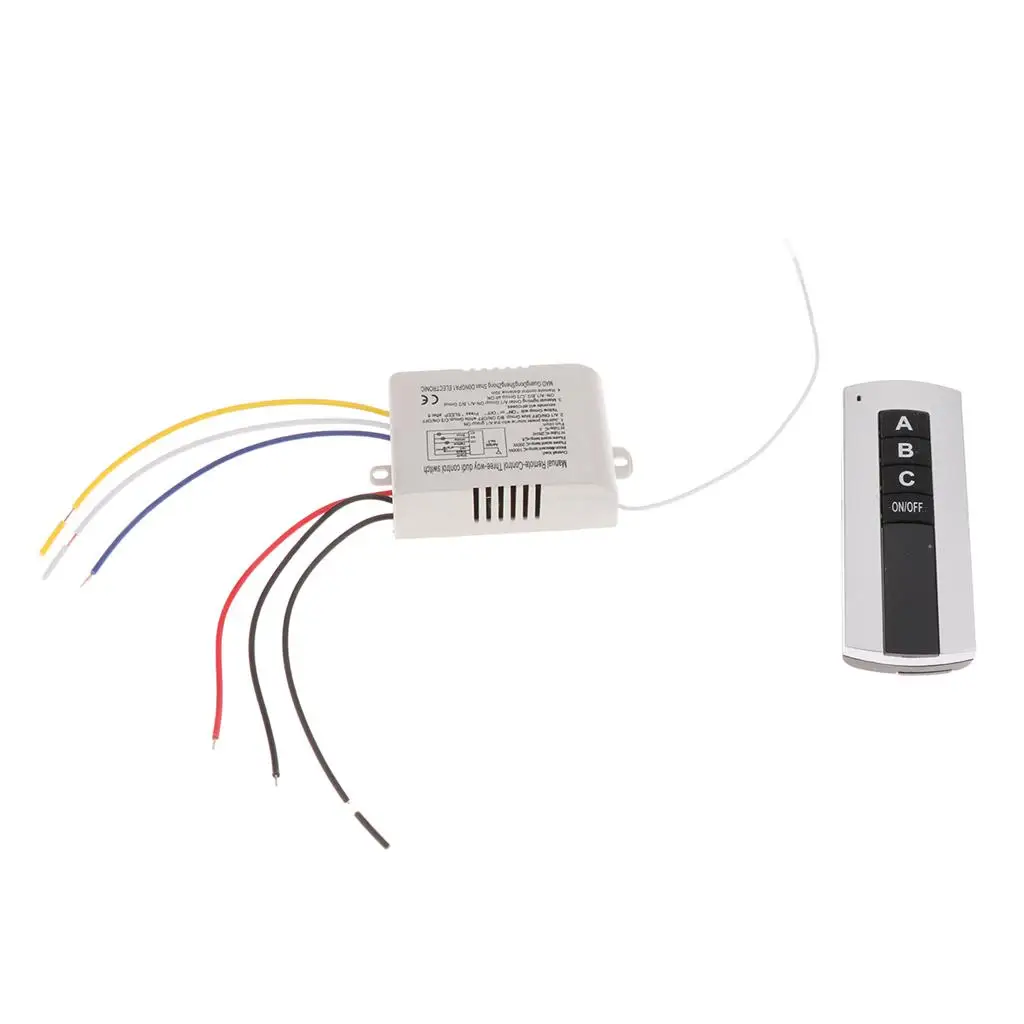 3 طرق تشغيل / إيقاف 220 فولت - 240 فولت مفتاح حائط رقمي للتحكم عن بعد