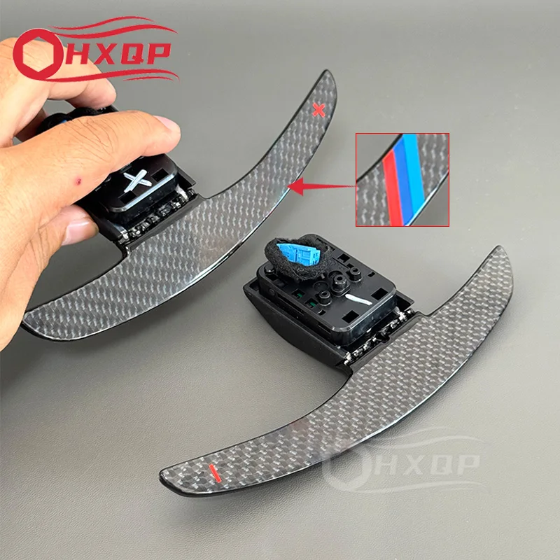 Весла из углеродного волокна, подходящие для петель переключения передач рулевого колеса BMW F82 M4 M3