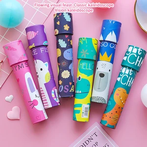 Rotary kaleidoscope toy kaleidoscopes adjustable rotation color fantasy interactive world logic kaleidoscope for children 12 Main Sales Caleidoscope - №2