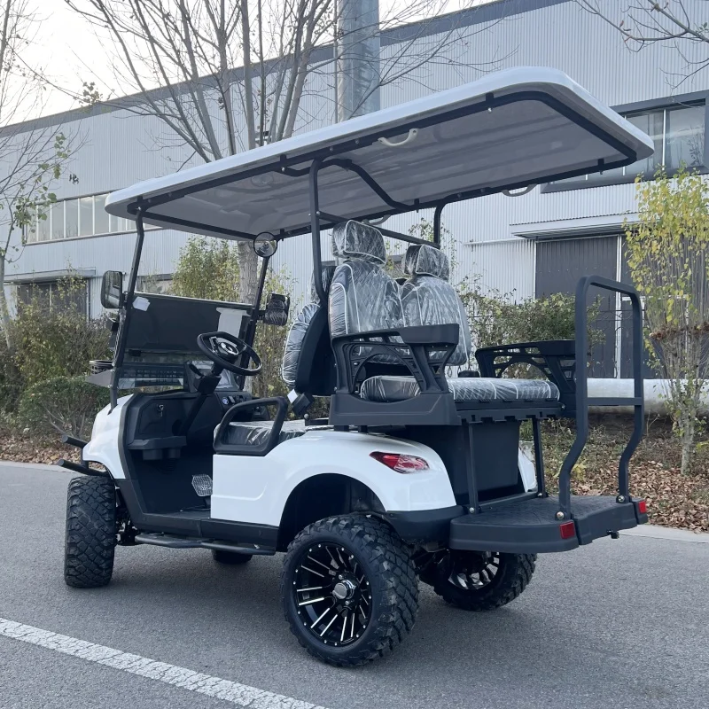 Wholesale 2 4 6 8 Seaters Electric Golf Cart Street Legal 4 Wheel Drive Cheap Price Electric Club Car Buggy Golf Electric Scoote