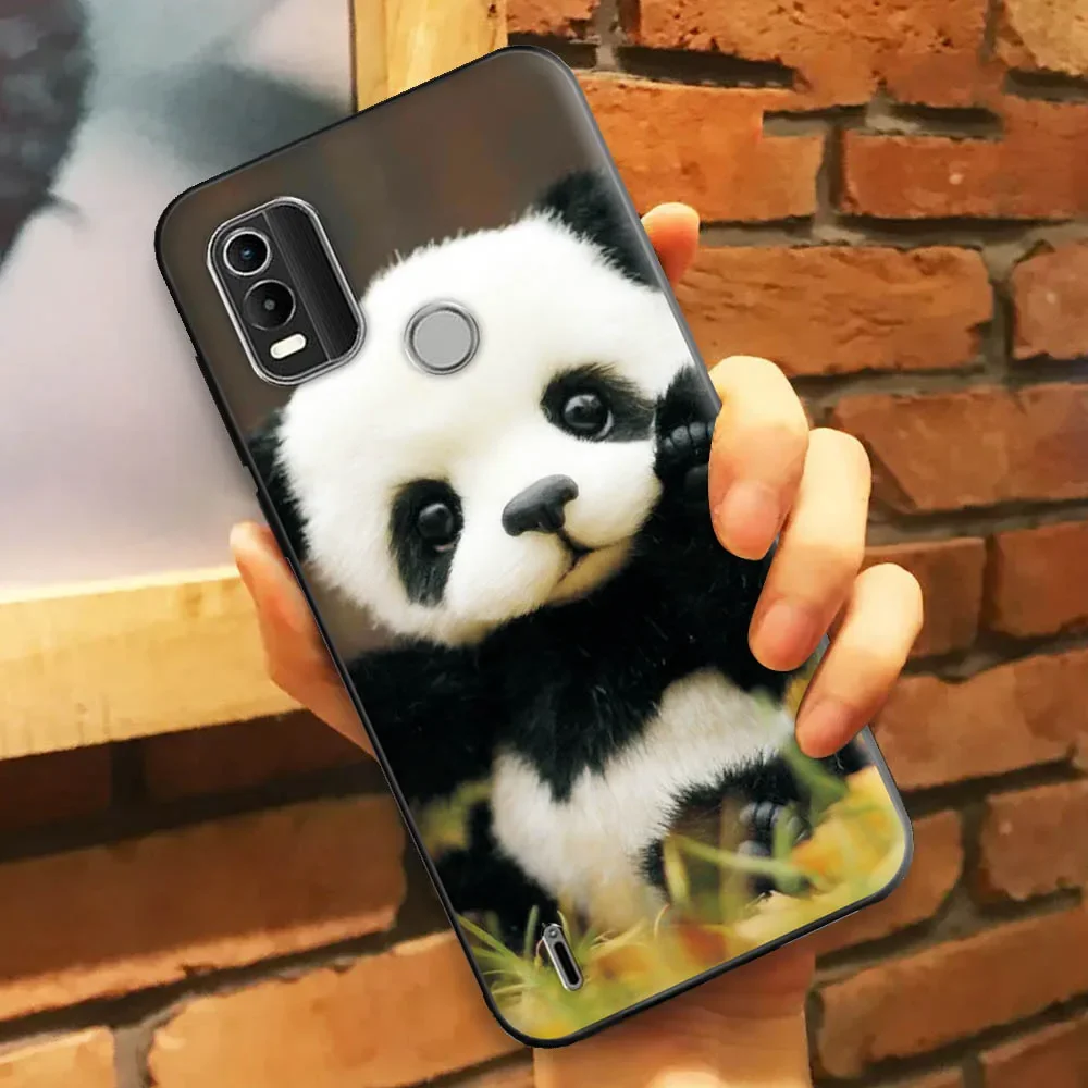 For Nokia C21 Plus Case Shockproof Phone Cases For Nokia C21 C 21 Plus Cool Marble Black Silicone Back Cover C21Plus 2022 Shells