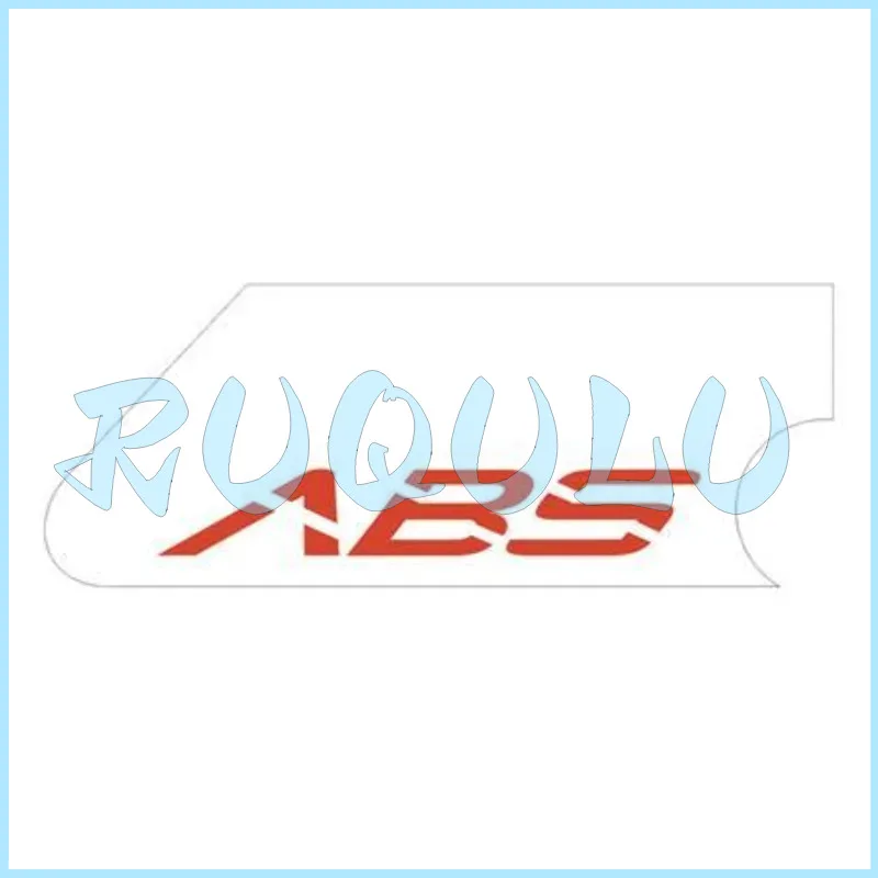 Zt350-r Front Fender Left / Right Sticker (orange/abs/polymer/high Viscosity) 1210343-044000 / 1210343-045000 For Zontes