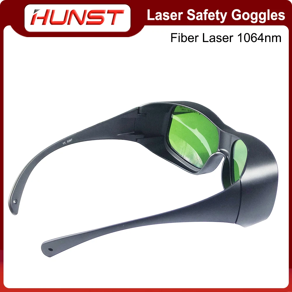 Imagem -04 - Hunst-laser Óculos de Segurança Óculos de Proteção Escudo Óculos de Proteção para Yag Dpss Laser de Fibra 1064nm Uv355nm