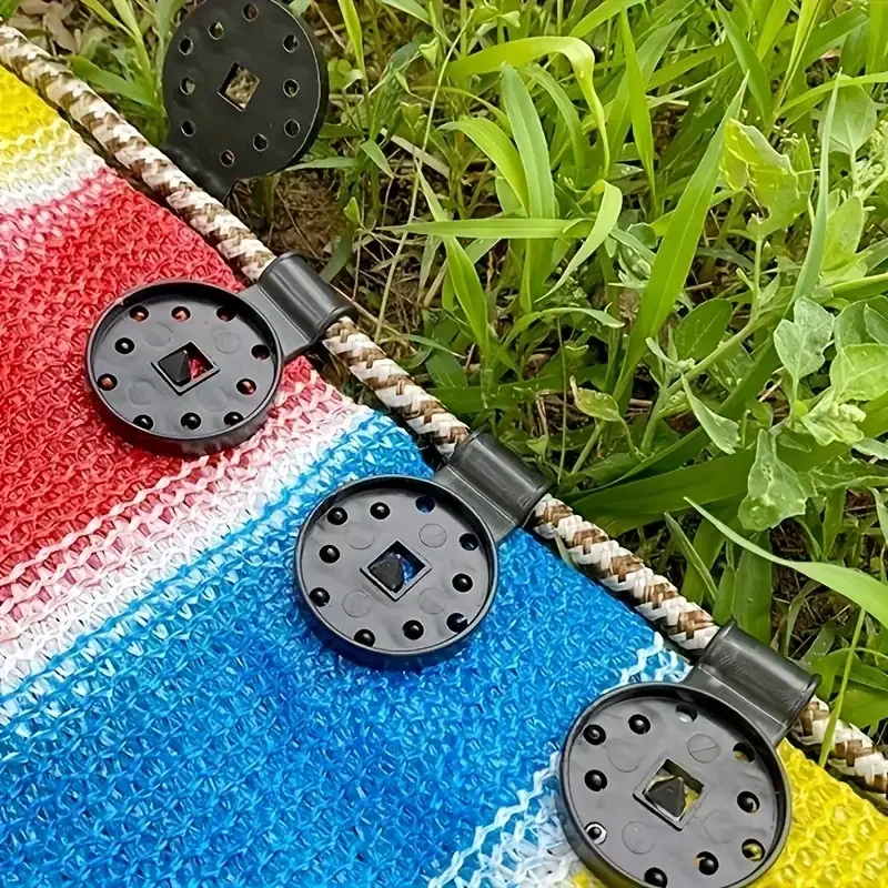 30/60 Stuks Verdikte Plastic Zonnebrandcrème Netwerkkaarthouder Groentekas Zonnebrandcrème Netbevestigingsclip Zonnescherm Net Clip