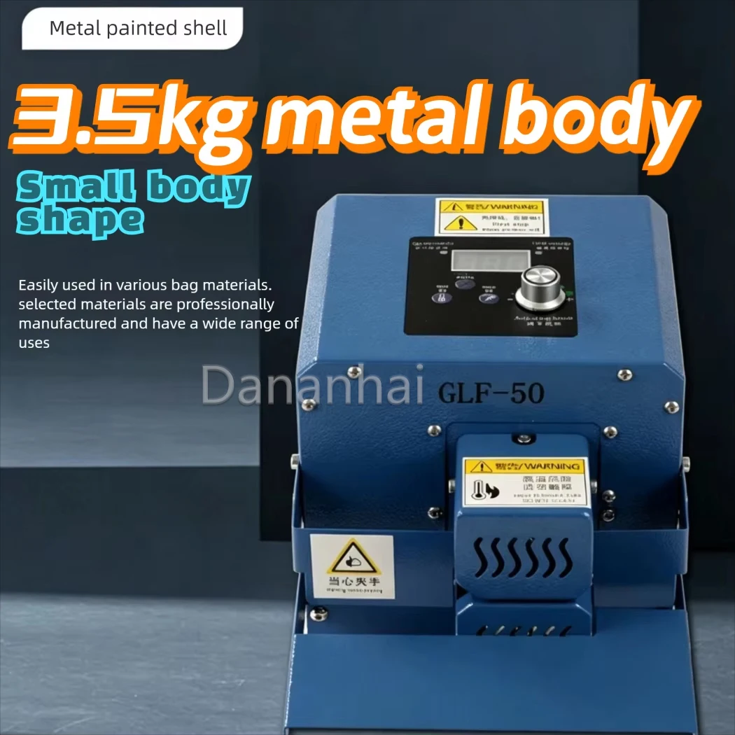 Automatic Packaging Sealer Machine Roller Heat Sealer For Retail Shop Plastic Bag Sealing Work