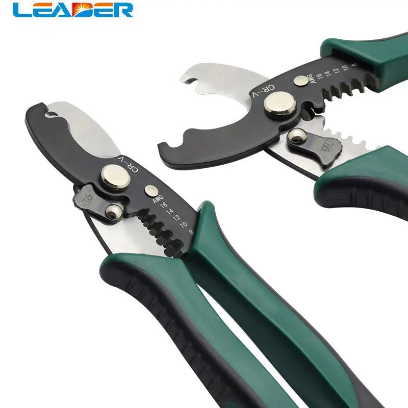 1pcs Hand Electrician Pliers for Crimping Wire Cable From 4-50mm2AWG 12-1 Cable Cutters/Thickened and Reinforced Metal Plate