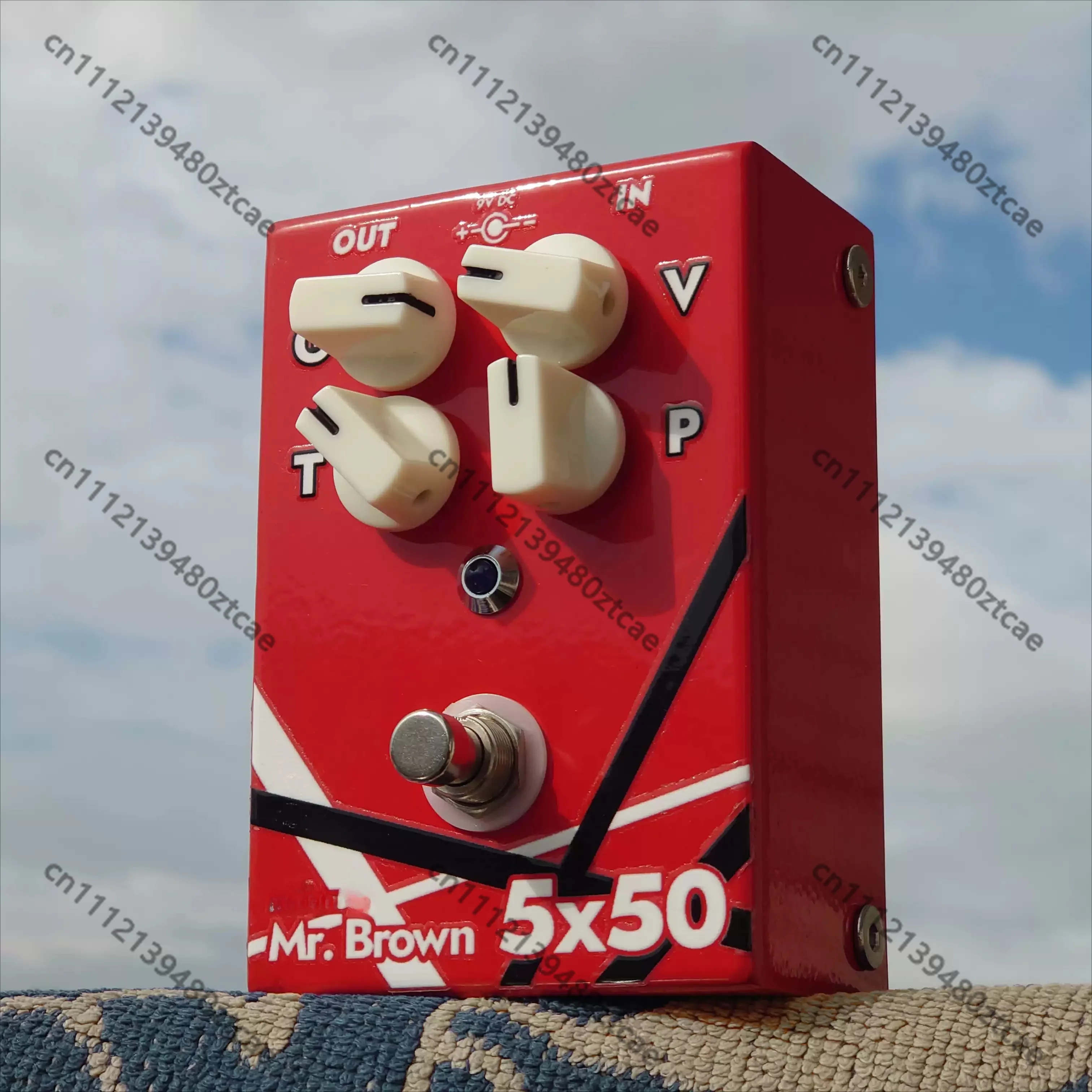 Heavy Music High Gain Distortion Guitar Pedal Multi Knob Tone Gain Volume Adjustable Metal Single Instrument Accessory