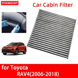 Car Cabin Air Filter for Toyota RAV4 2006-2018 Auto Filters Carbon Fiber 87139-02020 87139-02090  87139-06040 87139-06080