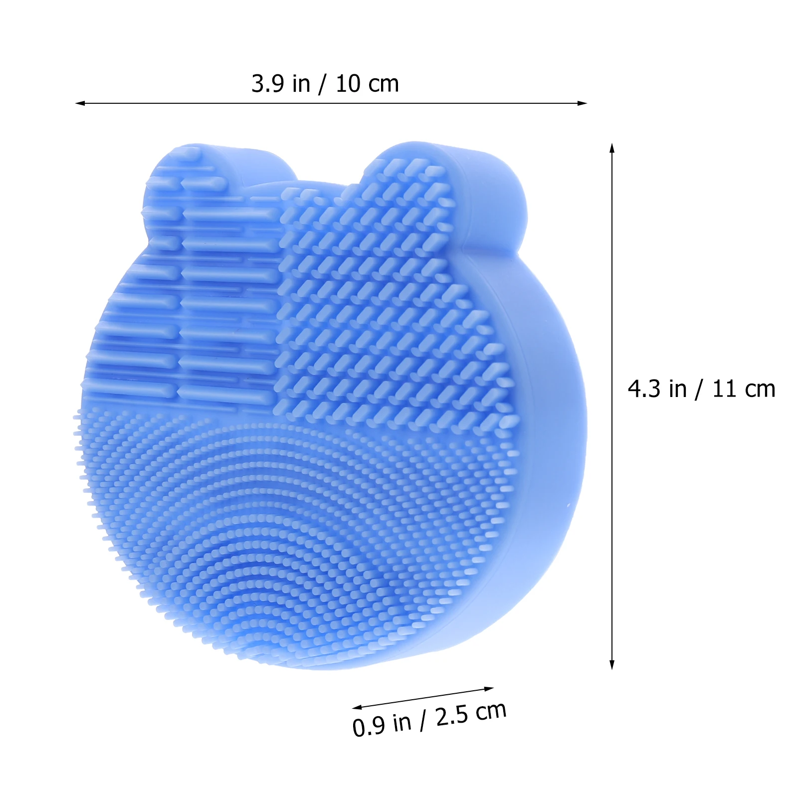 

Makeup Brush Holder Mat 2 in 1 Cleaning Pad St Silica Gel Scrubber Rack Easy Clean Storage for Women Girls brush mat pad holder