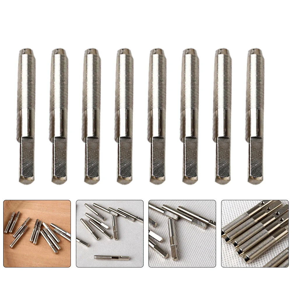 16 Pcs Lyre Fastening Nails Fixing Peg for Zither Pin Guitars Metal Musical Instrument Tuning