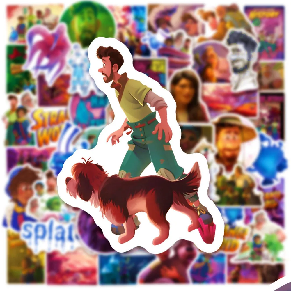 

10/30/50PCS Disney Animated Movie Strange World Graffiti Decorative Stickers DIY Guitar Phone Laptop Water Cup Skateboard