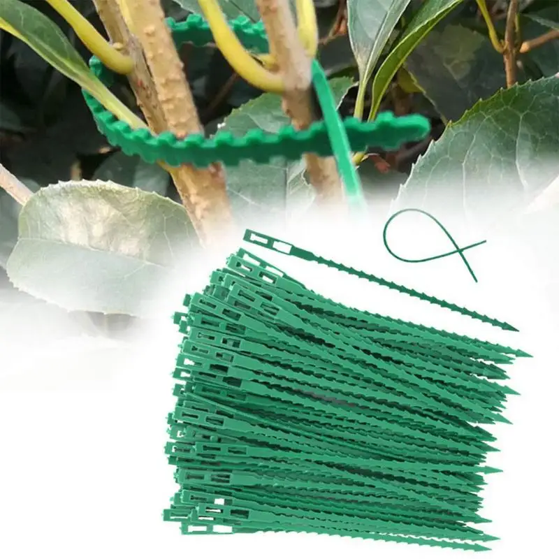 

Garden Ties For Plants Vine Ties Garden Ties Garden Twist Ties 50 Pcs Adjustable Plant Support Ties Supporting Plants & Home