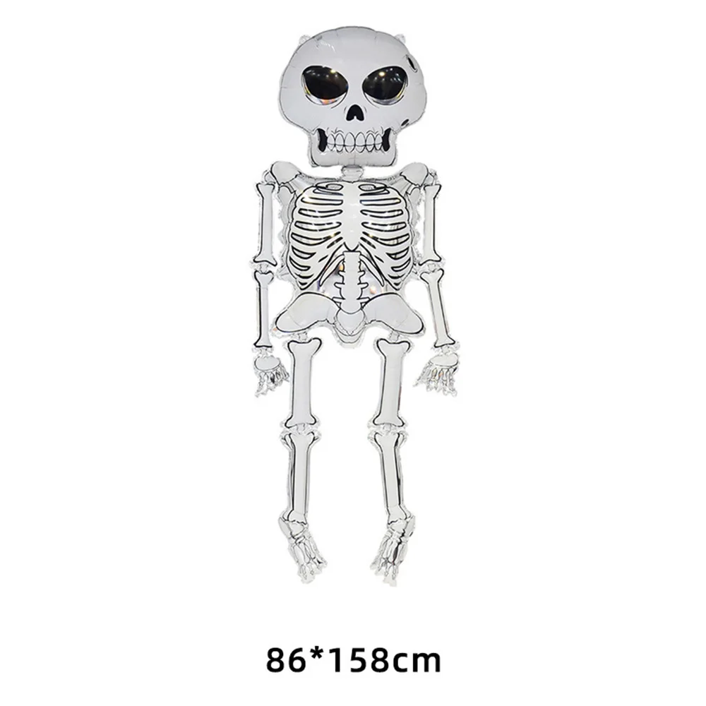 Halloween Decoration Foil Balloons Big Skull People Ghost Tree Bat Mummy Halloween Outdoor Decorations Halloween Party supplies