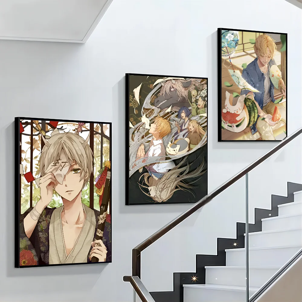 Anime Natsumes Book Of Friends Poster Paper Print Home Living Room Bedroom Entrance Bar Cafe Art Painting Decoration