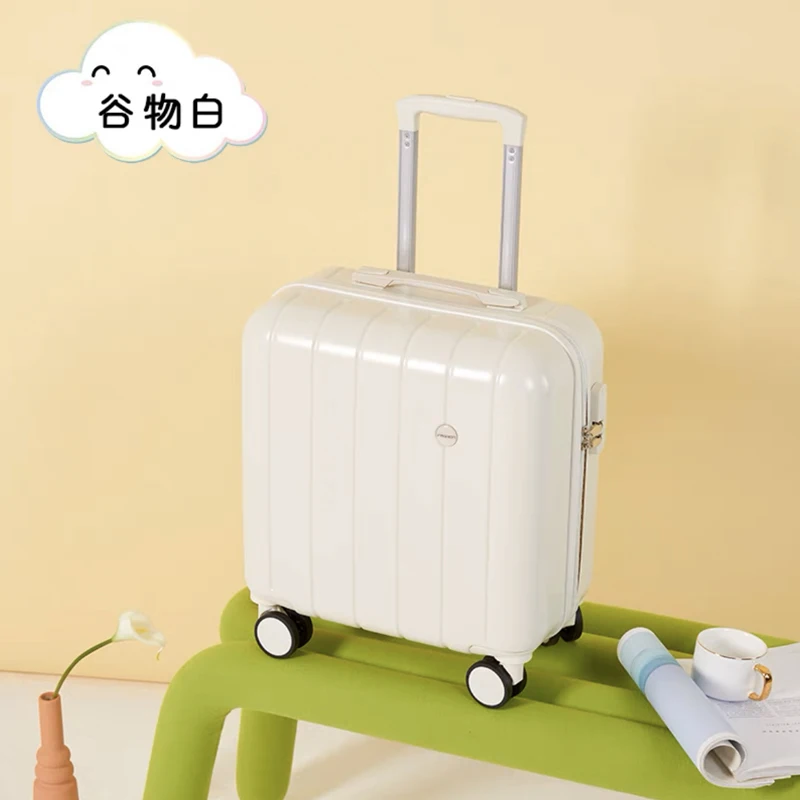 Imagem -04 - Rolling Bagagem Trolley Case para Homens e Mulheres Bolsa de Viagem Rolling Box Mala Sólida Nova Moda Quente 18 20 Polegada